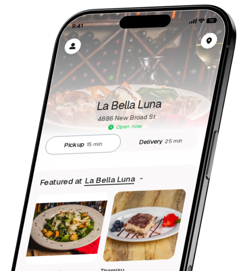 La Bella Luna app preview